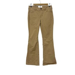 Vintage Hollister Size 27S Tan Mid Rise Bootcut Jeans Chino Pants Neutral Preppy